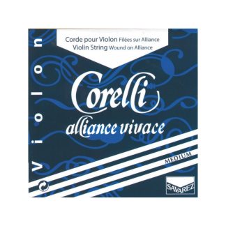 Cuerda violín Corelli Alliance Vivace 804M 4ª Sol Medium 4/4