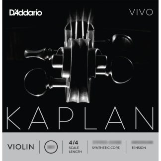 Cuerda violín D'Addario Kaplan Vivo KV311 1ª Mi Bola Medium 4/4