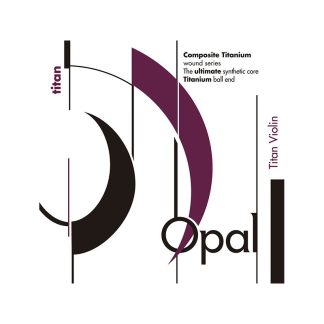 Cuerda violín For-Tune Opal Titan 2ª La nylon-titanio Medium 4/4