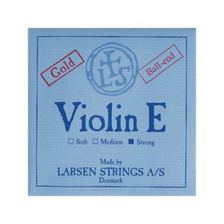 Cuerda violín Larsen 1ª Mi Bola oro Strong 4/4