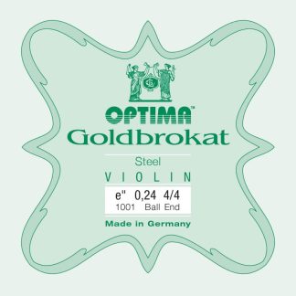 Cuerda violín Optima Goldbrokat 1001 1ª Mi Bola 0.24 Extra-light 4/4
