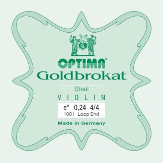 Cuerda violín Optima Goldbrokat 1001 1ª Mi lazo 0.24 Extra-light 4/4