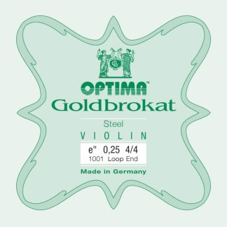Cuerda violín Optima Goldbrokat 1001 1ª Mi lazo 0.25 Light 4/4