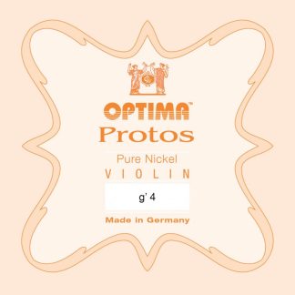 Cuerda violín Optima Protos 1014 4ª Sol Medium 1/4