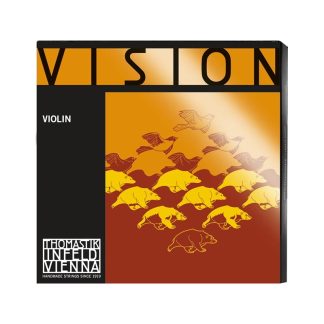 Cuerda violín Thomastik Vision VI03AST 3ª Re plata Heavy 4/4