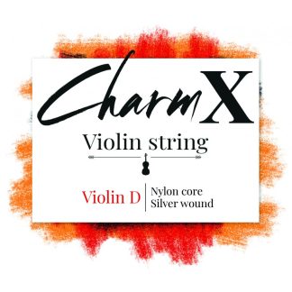 Cuerda violín For-Tune Charm X 3ª Re plata Medium 1/2