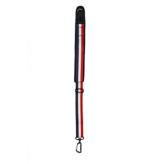 Correa neopreno y mosquetón Bam Fashion para estuches Hightech 9002 Blue/White/Red Azul/Blanco/Rojo