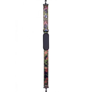 Correa de nylon Bam Fashion para estuche de violín/viola 9008 Butterflies Mariposas