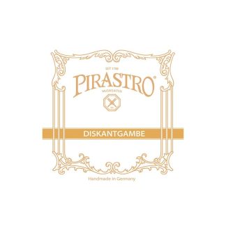 Cuerda Diskant (treble) gamba Pirastro 253620 6ª Re- 21 1/2 plateada sobre tripa 1/2
