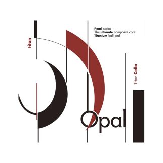 Cuerda cello For-Tune Opal Titan 2ª Re acero Medium 4/4