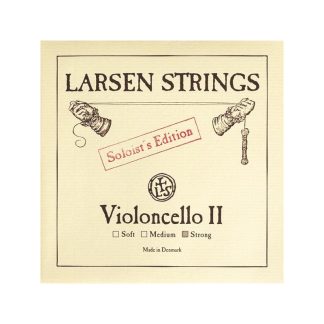 Cuerda cello Larsen 2ª Re Soloist's Ed Strong 4/4