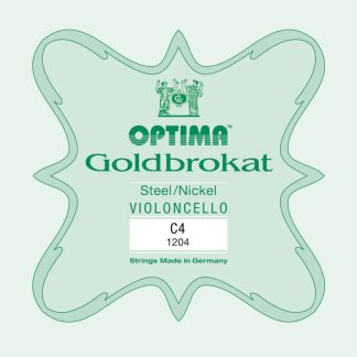 Cuerda cello Optima Goldbrokat 1204 4ª Do Medium 1/2