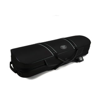 Estuche viola Pedi NiteFlash rectangular 16,5'' Black Negro