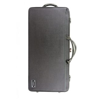 Estuche de violín y viola doble Bam Classic 2006S 4/4 Black Negro