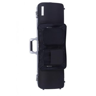 Estuche de violín Bam Panther Hightech rectangular con bolsa PANT2011XL 4/4 Black Negro