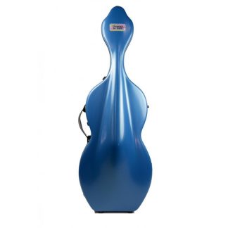 Estuche de cello Bam Hightech Shamrock con ruedas 1003XLW 4/4 Blue Azul
