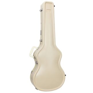 Estuche guitarra clásica ABS Rapsody Protect Cream Crema
