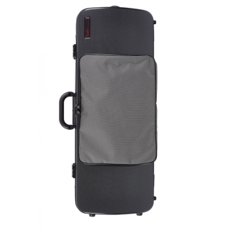 Estuche de viola Bam Hightech rectangular con bolsa 2202XL Carbon