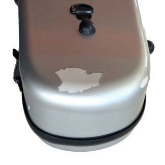 Estuche viola Rapsody Rainbow 3D forma gris plata (B-stock nº 252) Gray Gris