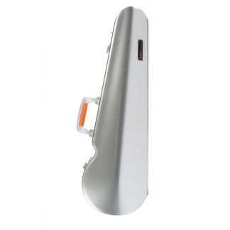 Estuche de violín Bam La Défense Hightech forma DEF2002XL 4/4 Brushed aluminum Aluminio cepillado