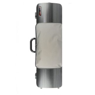 Estuche de violín Bam rectangular Hightech con bolsa 2011XL 4/4 Lazure black Negro lazure
