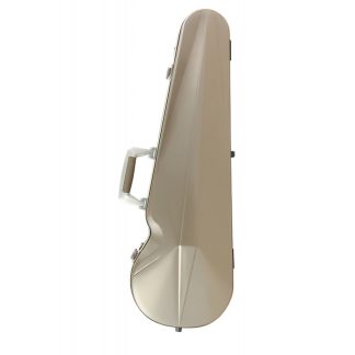Estuche de violín Bam L'Ópera Suprême Hightech forma OP2002XL 4/4 Champagne/silver Champagne/Plata
