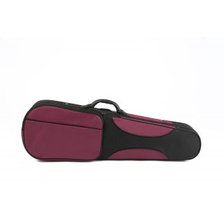 Estuche violín/viola Rapsody CSV002A 1/4 - 11"" 1/4 Burgundy/black Burdeos/Negro