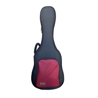 Estuche guitarra clásica Rapsody CSG002A Black/burgundy Negro/Burdeos