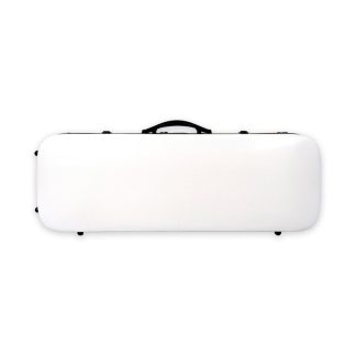 Estuche viola Artist Dynamic policarbonato rectangular con bolsa partituras White Blanco