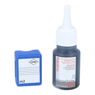 M-2 Fidolino para estampar pentagrama simple + tinta